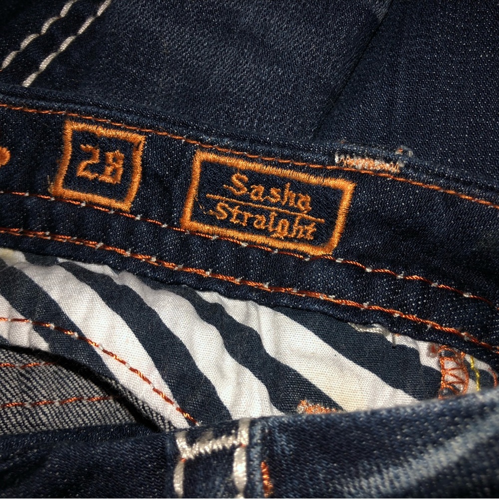 Rock Revival womens jeans Sasha straight size 28/34 - Picture 7 of 16